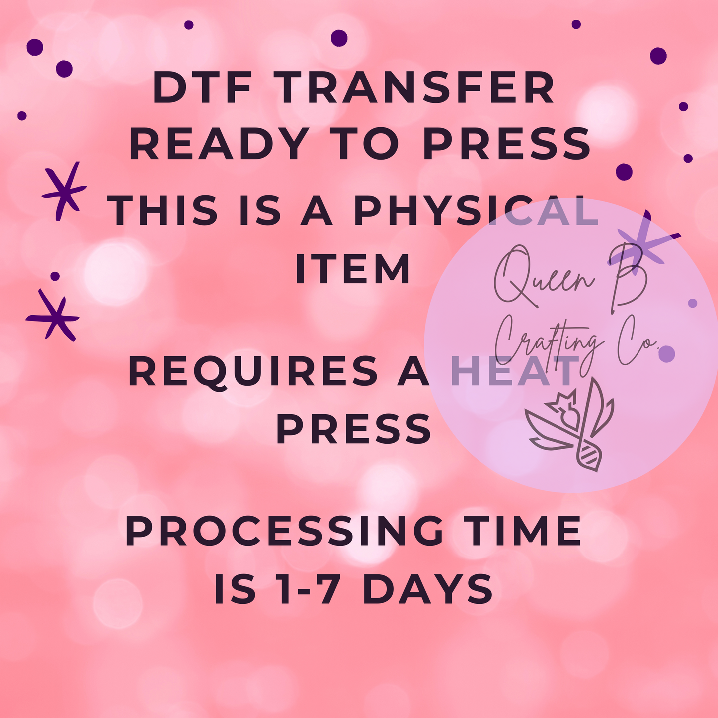 DTF | Direct to Film Transfer | Print on Demand | In-house printed | Shirt Transfers | Heat Press Transfers | DTF Prints