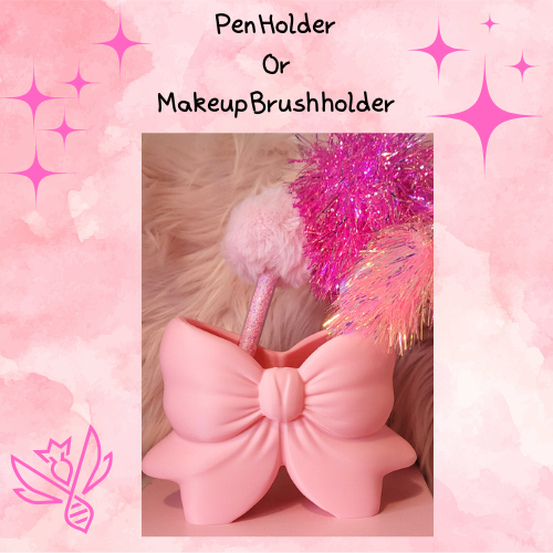 Pink Bow Organizer