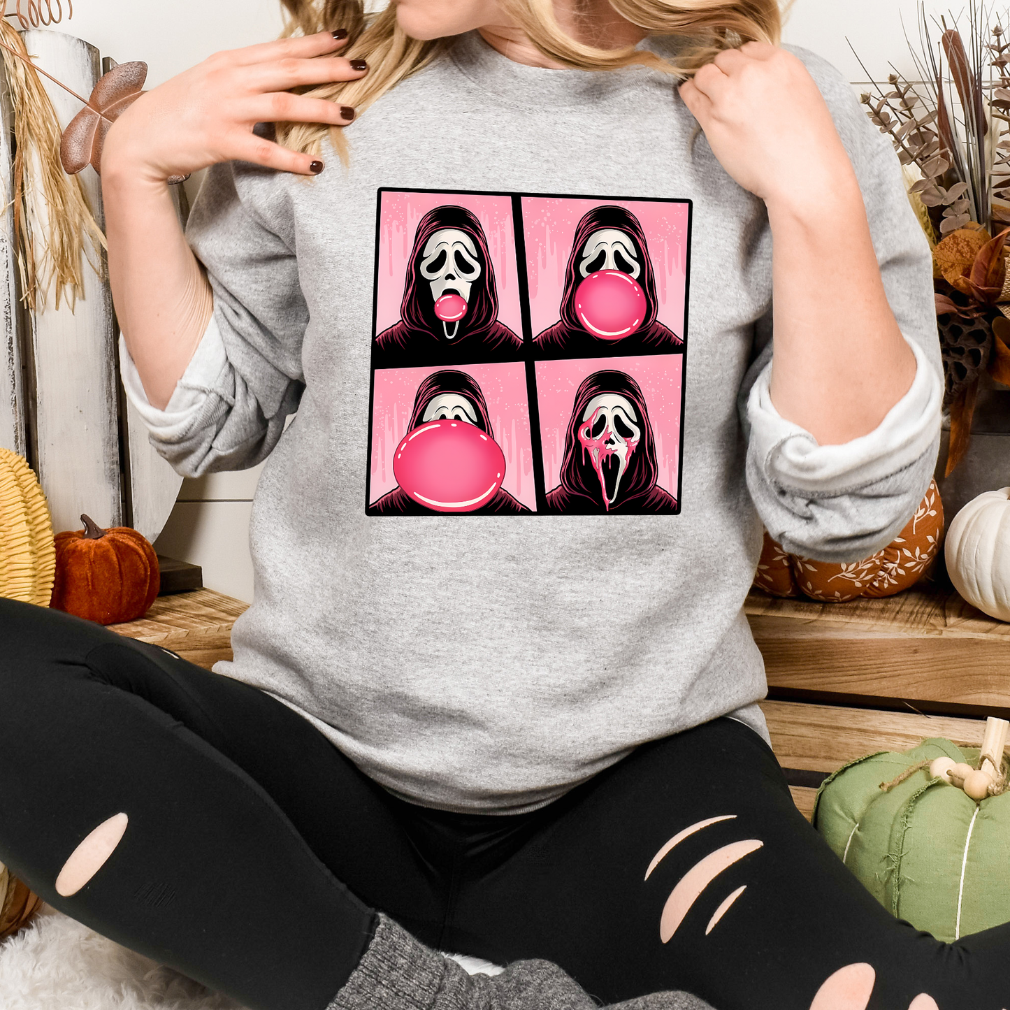 Halloween Crewneck, Cute Spooky Crewneck