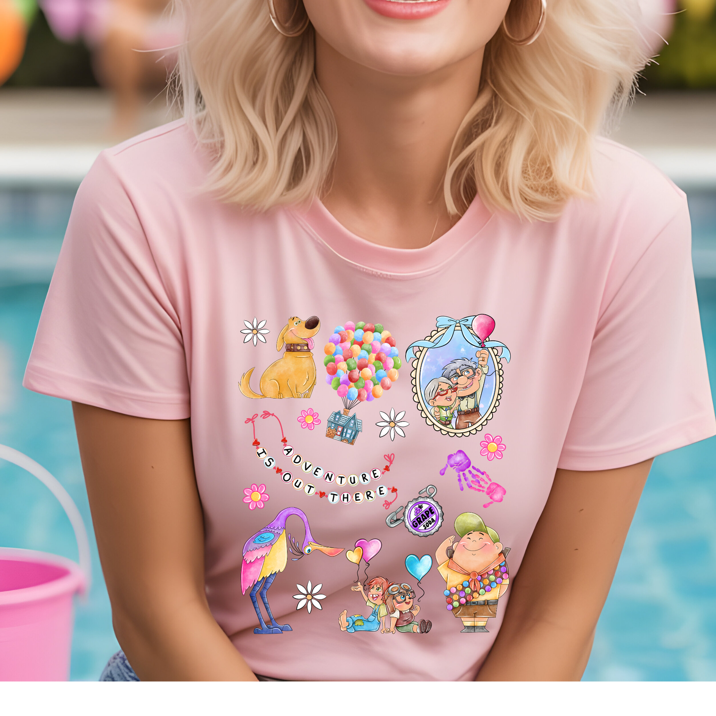 Blue Alien Tshirt| Shirt for Her| Disnye Shirt| Blue Alien Friends Shirt|