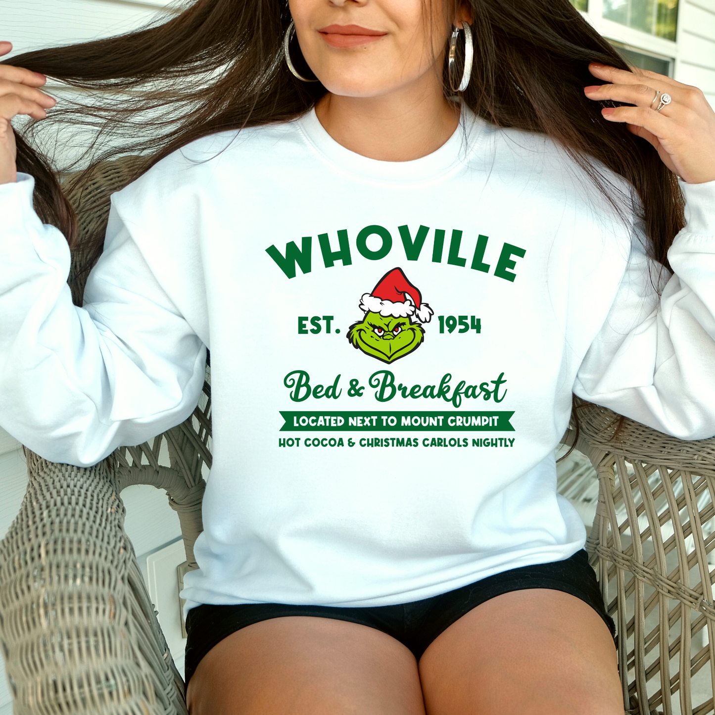 Christmas Crewneck, Cute Christmas Sweater