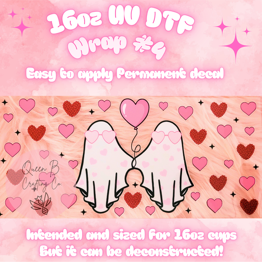 #4 UV dtf wrap| 16oz UV Dtf cup wrap