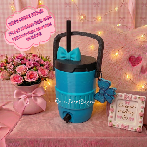 Tiffany Blue 12oz can holder