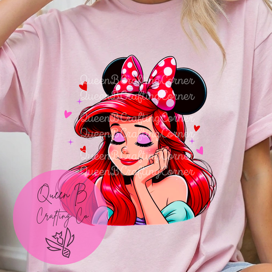 Sea Princess Shirt| Mermaid Shirt| Mermaid Tshirt| Womens Princess Shirt