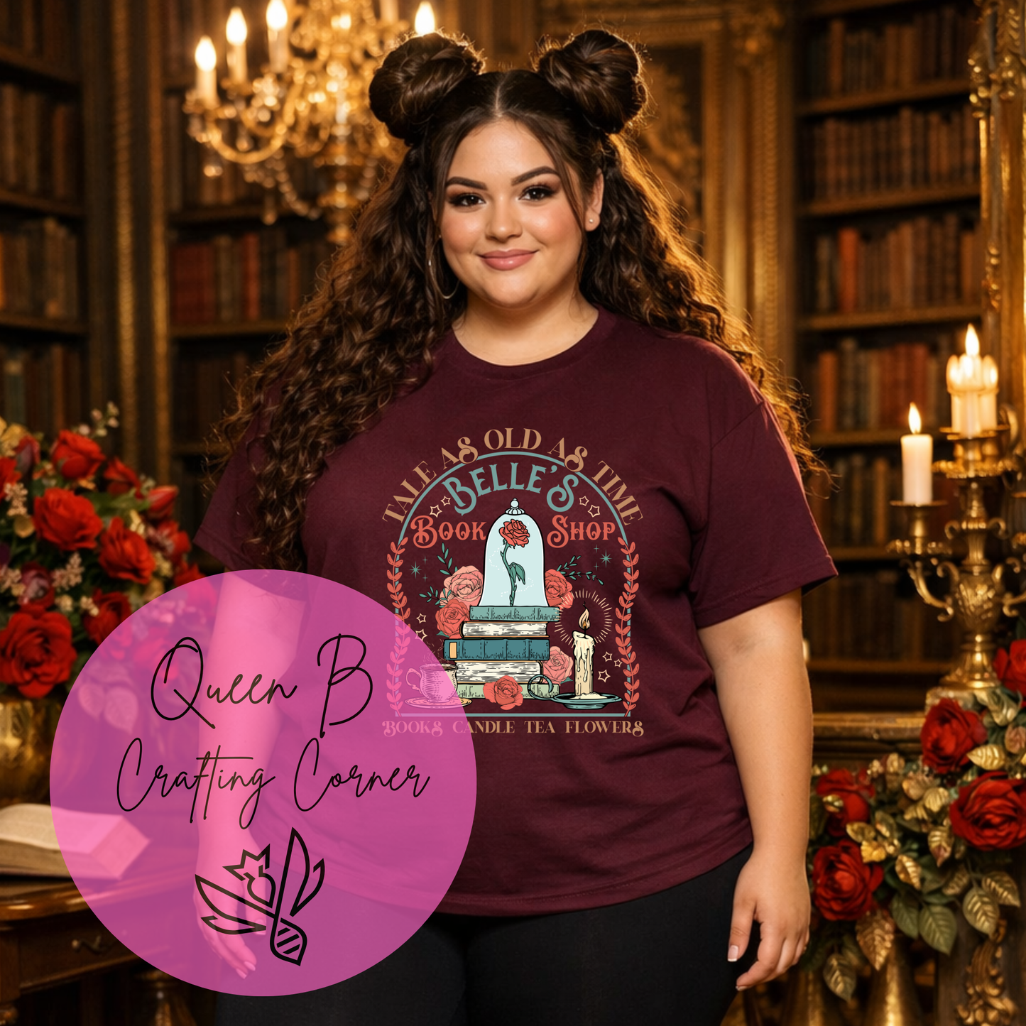 Bookstore Princess Tshirt