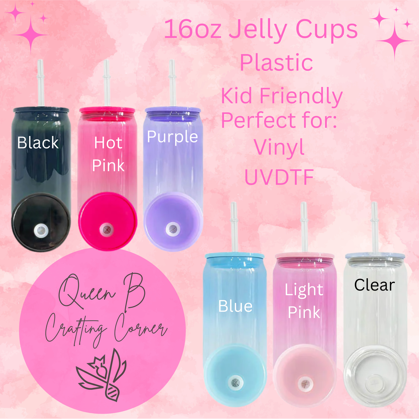 16oz Plastic Jelly Cup